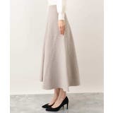 フレアーニットスカート/洗える | OFUON | 詳細画像42 