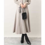 モカ | フレアーニットスカート/洗える | OFUON