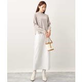 箔ダンボールナロースカート/洗える | OFUON | 詳細画像14 