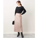 箔ダンボールナロースカート/洗える | OFUON | 詳細画像22 