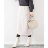 スウェードライクナロースカート/洗える | OFUON | 詳細画像1