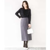 スウェードライクナロースカート/洗える | OFUON | 詳細画像4