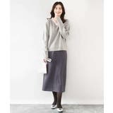 スウェードライクナロースカート/洗える | OFUON | 詳細画像6