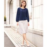 [セットアップ対応]ストレッチタイトスカート/洗える | OFUON | 詳細画像12 