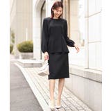 [セットアップ対応]ストレッチタイトスカート/洗える | OFUON | 詳細画像3 