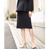 ブラック | [セットアップ対応]ストレッチタイトスカート/洗える | OFUON