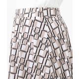 スクエア幾何柄ジャージスカート/洗える | OFUON | 詳細画像11