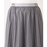 ドット柄チュールプリーツスカート/洗える | OFUON | 詳細画像44 