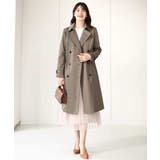 ドット柄チュールプリーツスカート/洗える | OFUON | 詳細画像7 