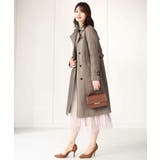 ドット柄チュールプリーツスカート/洗える | OFUON | 詳細画像9 