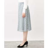 カットジャガードフレアースカート/洗える/WEB限定サイズあり | OFUON | 詳細画像28 