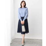 カットジャガードフレアースカート/洗える/WEB限定サイズあり | OFUON | 詳細画像6 