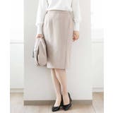 [セットアップ対応]ストレッチラップ風スカート/洗える | OFUON | 詳細画像17 