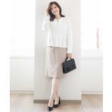 [セットアップ対応]ストレッチラップ風スカート/洗える | OFUON | 詳細画像27 