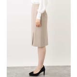 [セットアップ対応]ストレッチラップ風スカート/洗える | OFUON | 詳細画像36 