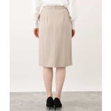 [セットアップ対応]ストレッチラップ風スカート/洗える | OFUON | 詳細画像37 