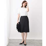 [セットアップ対応]ストレッチラップ風スカート/洗える | OFUON | 詳細画像5 