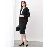 [セットアップ対応]ストレッチラップ風スカート/洗える | OFUON | 詳細画像9 