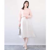 [セットアップ対応]ライトラブルクロス ウエストタックスカート 洗える | OFUON | 詳細画像17 