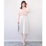 [セットアップ対応]ライトラブルクロス ウエストタックスカート 洗える | OFUON | 詳細画像18 