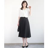 [セットアップ対応]ライトラブルクロス ウエストタックスカート 洗える | OFUON | 詳細画像31 