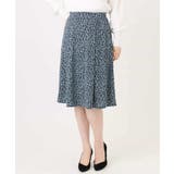 カリグラフィープリント ジャージスカート/洗える/WEB限定サイズあり | OFUON | 詳細画像11 