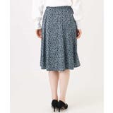 カリグラフィープリント ジャージスカート/洗える/WEB限定サイズあり | OFUON | 詳細画像13 