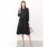 [セットアップ対応]ジョーゼットプリーツスカート/洗える | OFUON | 詳細画像14 