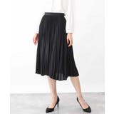 [セットアップ対応]ジョーゼットプリーツスカート/洗える | OFUON | 詳細画像23 