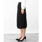 [セットアップ対応]ジョーゼットプリーツスカート/洗える | OFUON | 詳細画像24 