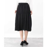 [セットアップ対応]ジョーゼットプリーツスカート/洗える | OFUON | 詳細画像25 