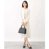 [セットアップ対応]ジョーゼットプリーツスカート/洗える | OFUON | 詳細画像37 