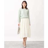 [セットアップ対応]ジョーゼットプリーツスカート/洗える | OFUON | 詳細画像39 