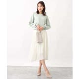 [セットアップ対応]ジョーゼットプリーツスカート/洗える | OFUON | 詳細画像40 