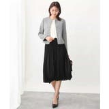 [セットアップ対応]ジョーゼットプリーツスカート/洗える | OFUON | 詳細画像8 