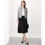 [セットアップ対応]ジョーゼットプリーツスカート/洗える | OFUON | 詳細画像9 