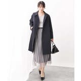 チュールサテンプリーツスカート/洗える | OFUON | 詳細画像16 