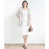 スパンコールレースタイトスカート/洗える | OFUON | 詳細画像20 