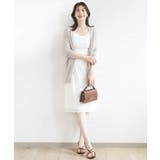 スパンコールレースタイトスカート/洗える | OFUON | 詳細画像22 