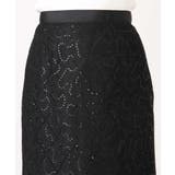 スパンコールレースタイトスカート/洗える | OFUON | 詳細画像26 