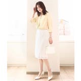 スパンコールレースタイトスカート/洗える | OFUON | 詳細画像3 