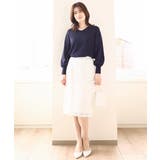 スパンコールレースタイトスカート/洗える | OFUON | 詳細画像8 