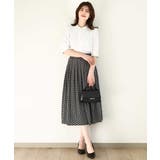 ビットプリントスカート/洗える | OFUON | 詳細画像10 