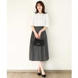 ビットプリントスカート/洗える | OFUON | 詳細画像11 