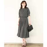 ビットプリントスカート/洗える | OFUON | 詳細画像2 