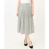 ビットプリントスカート/洗える | OFUON | 詳細画像20 