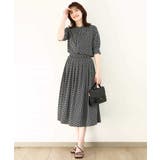 ビットプリントスカート/洗える | OFUON | 詳細画像4 