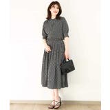 ビットプリントスカート/洗える | OFUON | 詳細画像5 