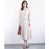 レトロフラワープリントスカート/洗える | OFUON | 詳細画像19 