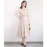 レトロフラワープリントスカート/洗える | OFUON | 詳細画像27 